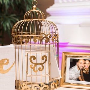 Wedding Card Holder Cage